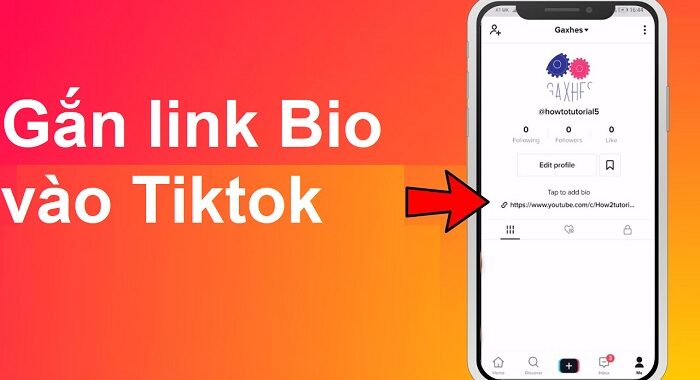 Cách chèn thêm link bio, gắn URL phần giới thiệu Tiktok?